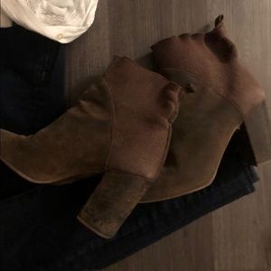 Miss Albright Booties purchased at Anthropologie